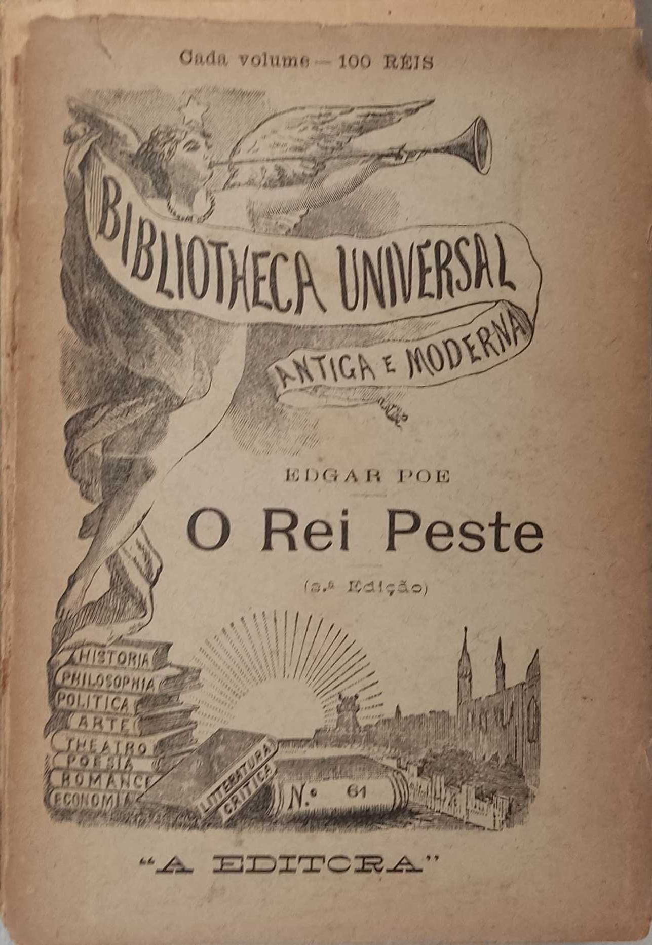 Livro - Edgar Poe - O Rei Peste