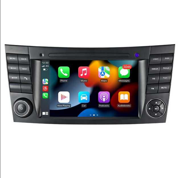 Radio Mercedes Benz E W211 C W209 CLS W219 ANDROID WiFI GPS Bluetooth