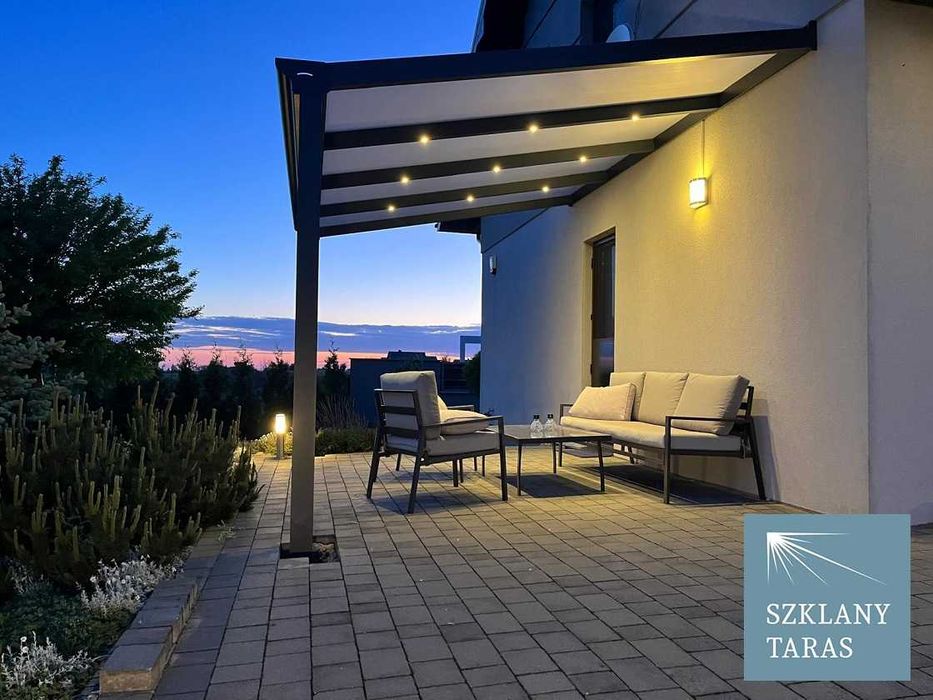 Zadaszenie tarasu aluminiowe, patio, weranda, zabudowa balkonu, wiata