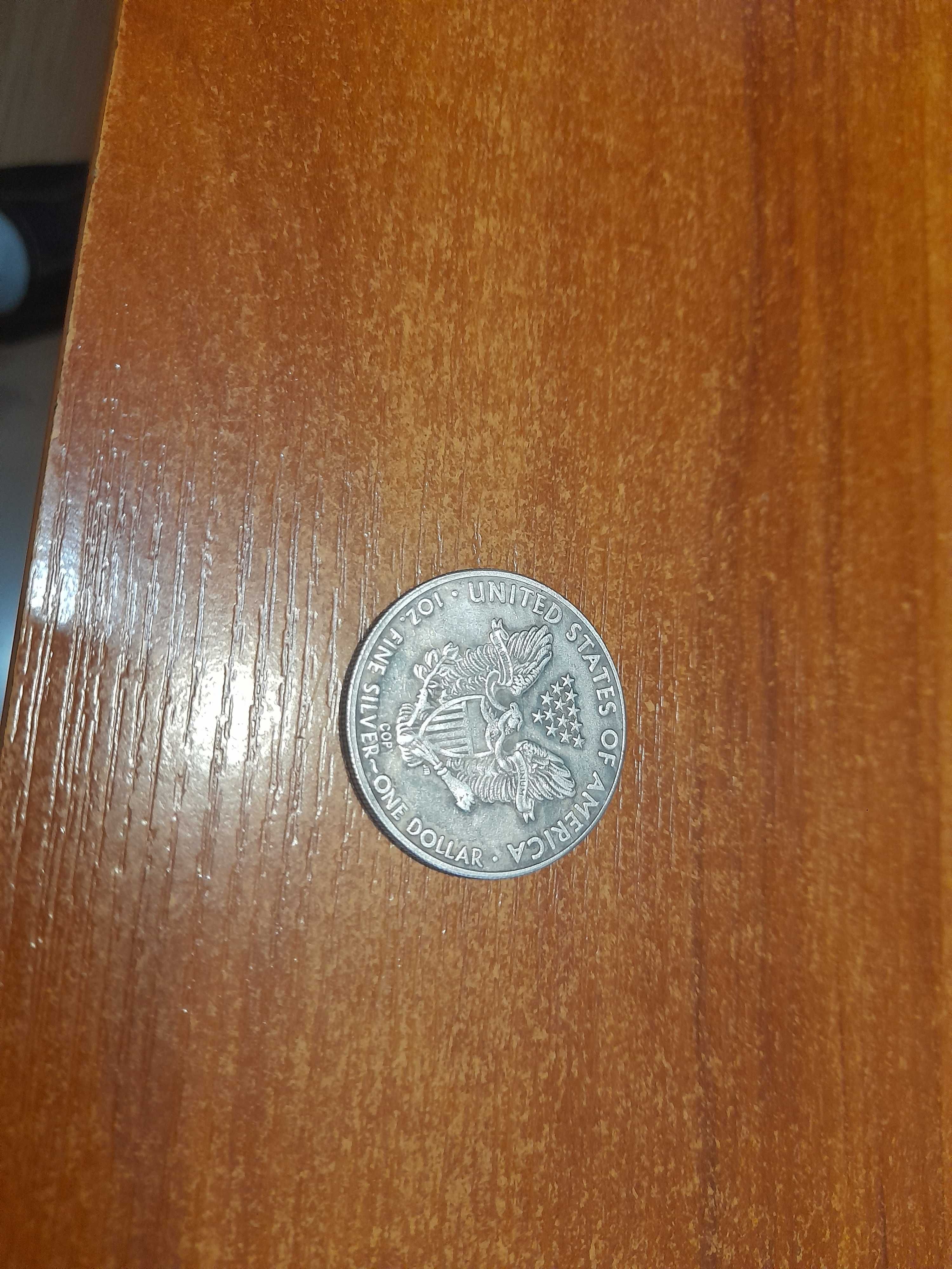 Moneta One Dollar 1900