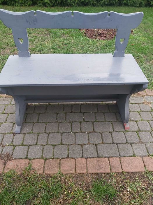 Ławka ogrodowa na taras