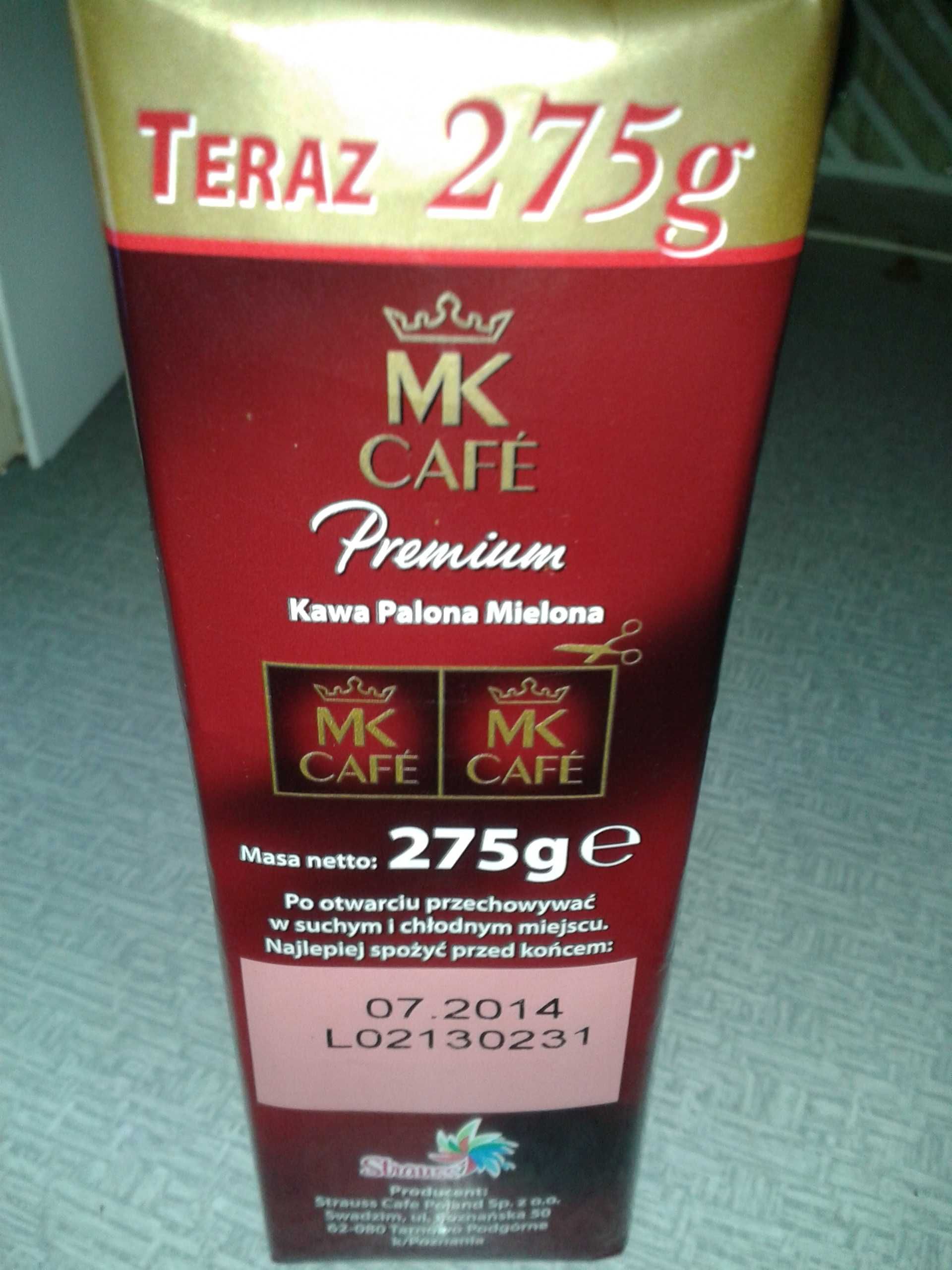 Kawa Palona Mielona MK Cafe Premium 275g - zabytek