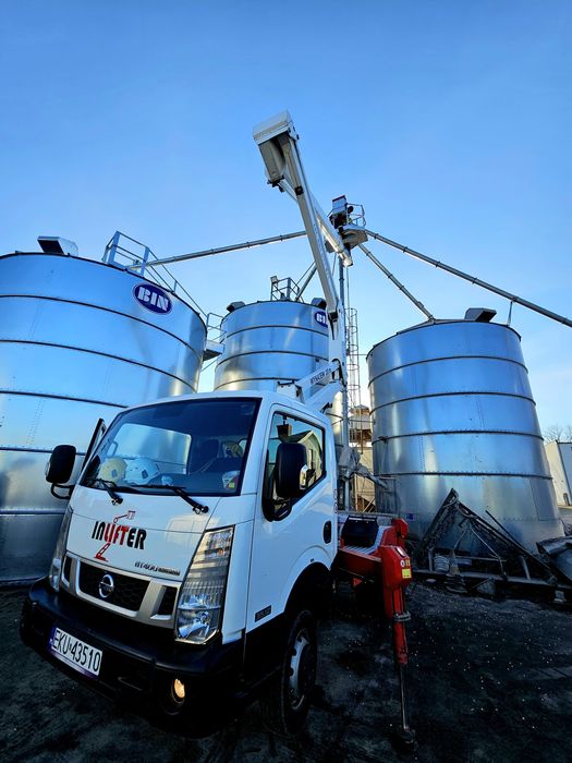 Podnośnik koszowy zwyżka na aucie 20m z operatorem WYNAJEM WYSIĘGNIK