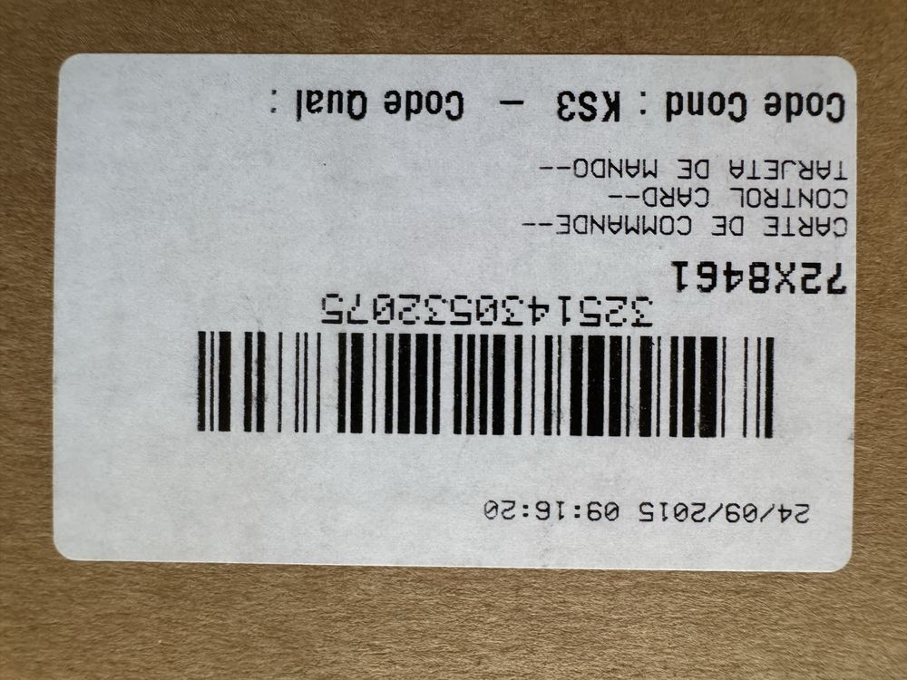 Moduł sterowania ekspresu do kawy ariston hotpoint whirlpool mca16