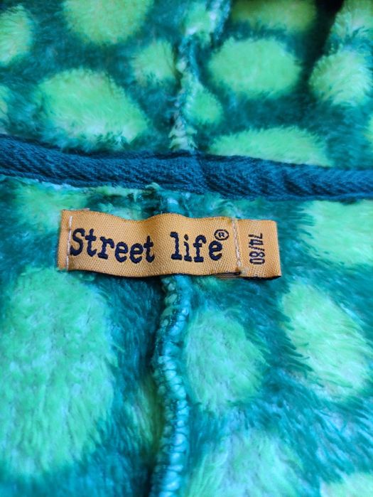 Polarowy pajac kostium strój przebranie smok dinozaur 74