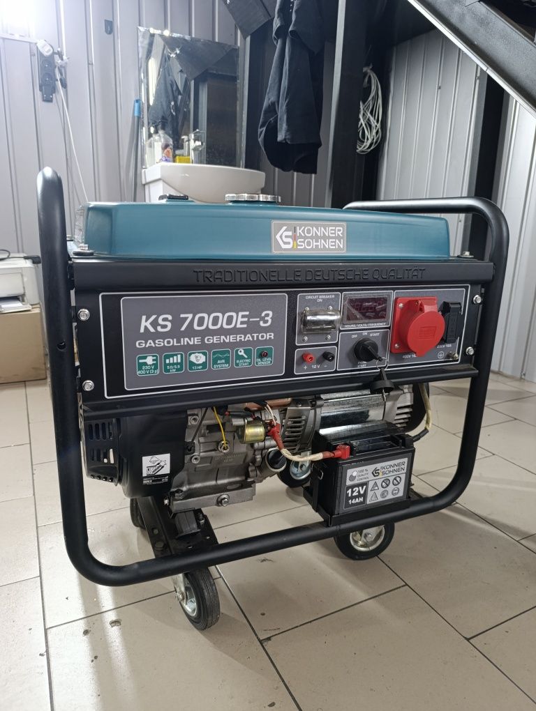 Продам генератор Konner Sohnen . Состояние идеал ! KS 7000E-3.