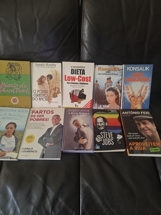 Vendo os  livros 2 eur a 4 eur