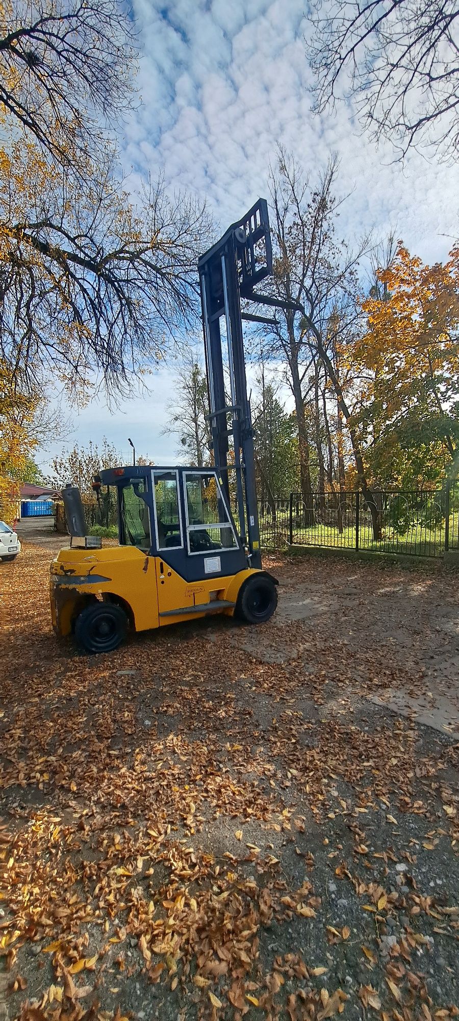 Wozek widlowy heden udzwig 5ton blizniaki 2001r przesow