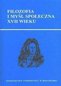 Filozofia i myśl społeczna XVII wieku