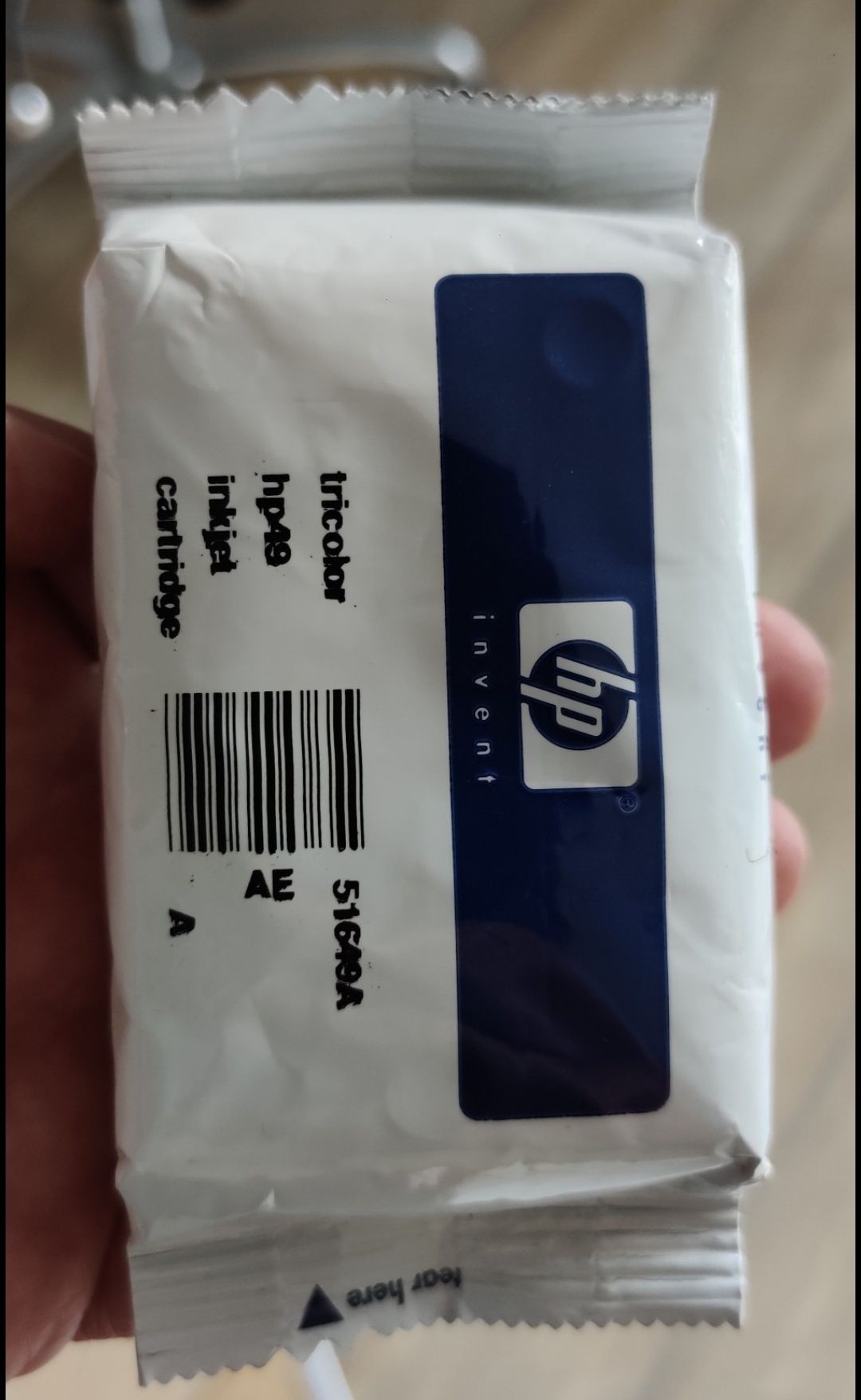 oryginalny tusz HP 40 czarny 51640A nowy 51640AE