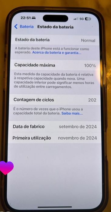 Iphone 16 plus, como novo, bateria a 100%
