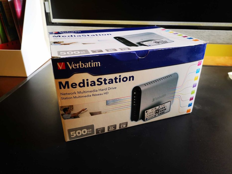 verbatim media station 500 гб