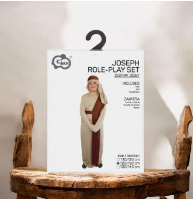 Nowy strój przebranie dla dziecka Święty Józef