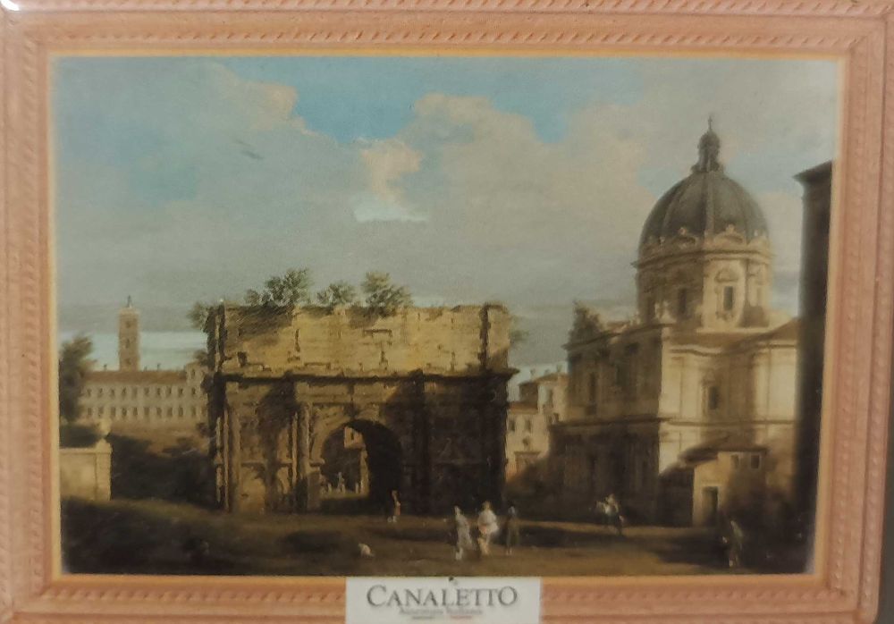 Magnesy na lodówkę Canaletto widoki Italii