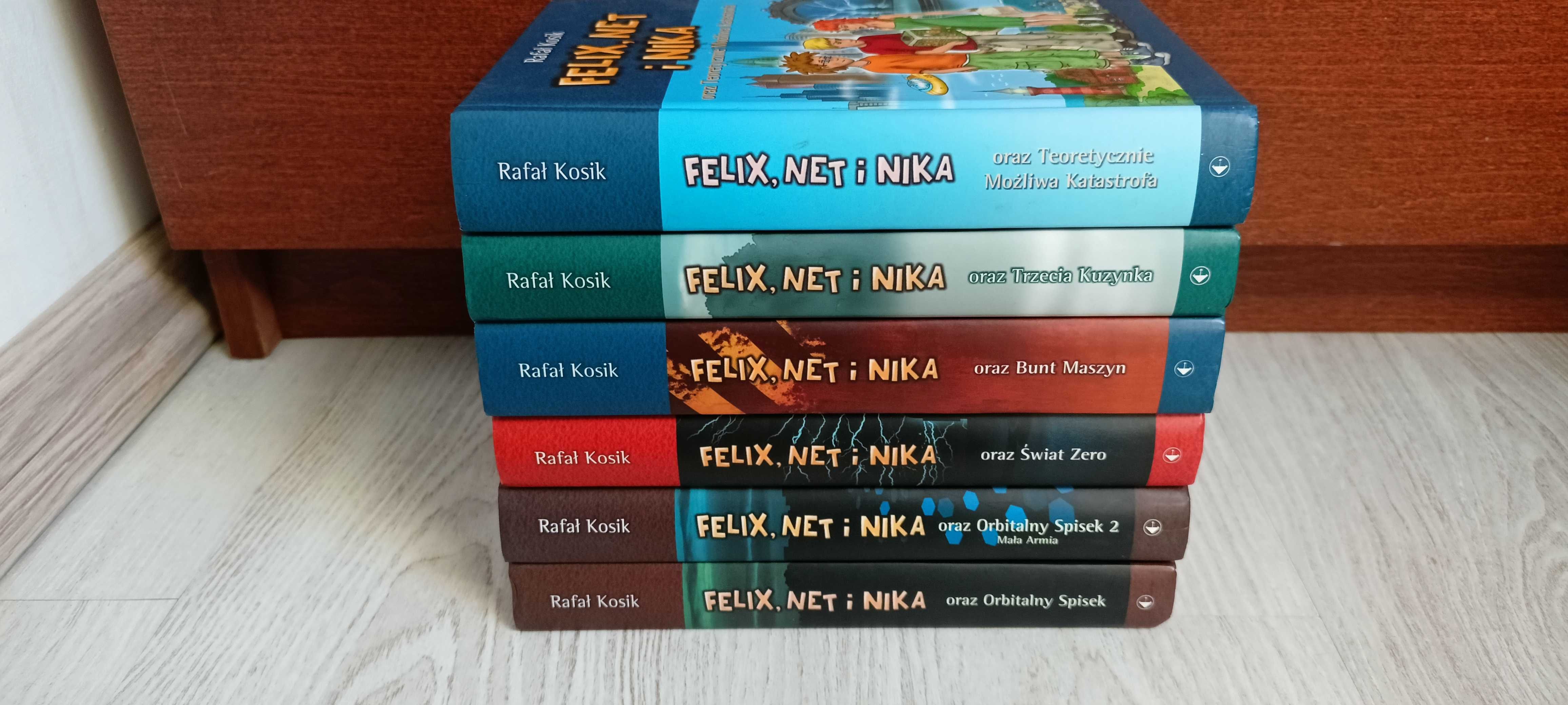 6x Kosik FELIX NET i NIKA Trzecia kuzynka Bunt Maszyn Orbitalny spisek