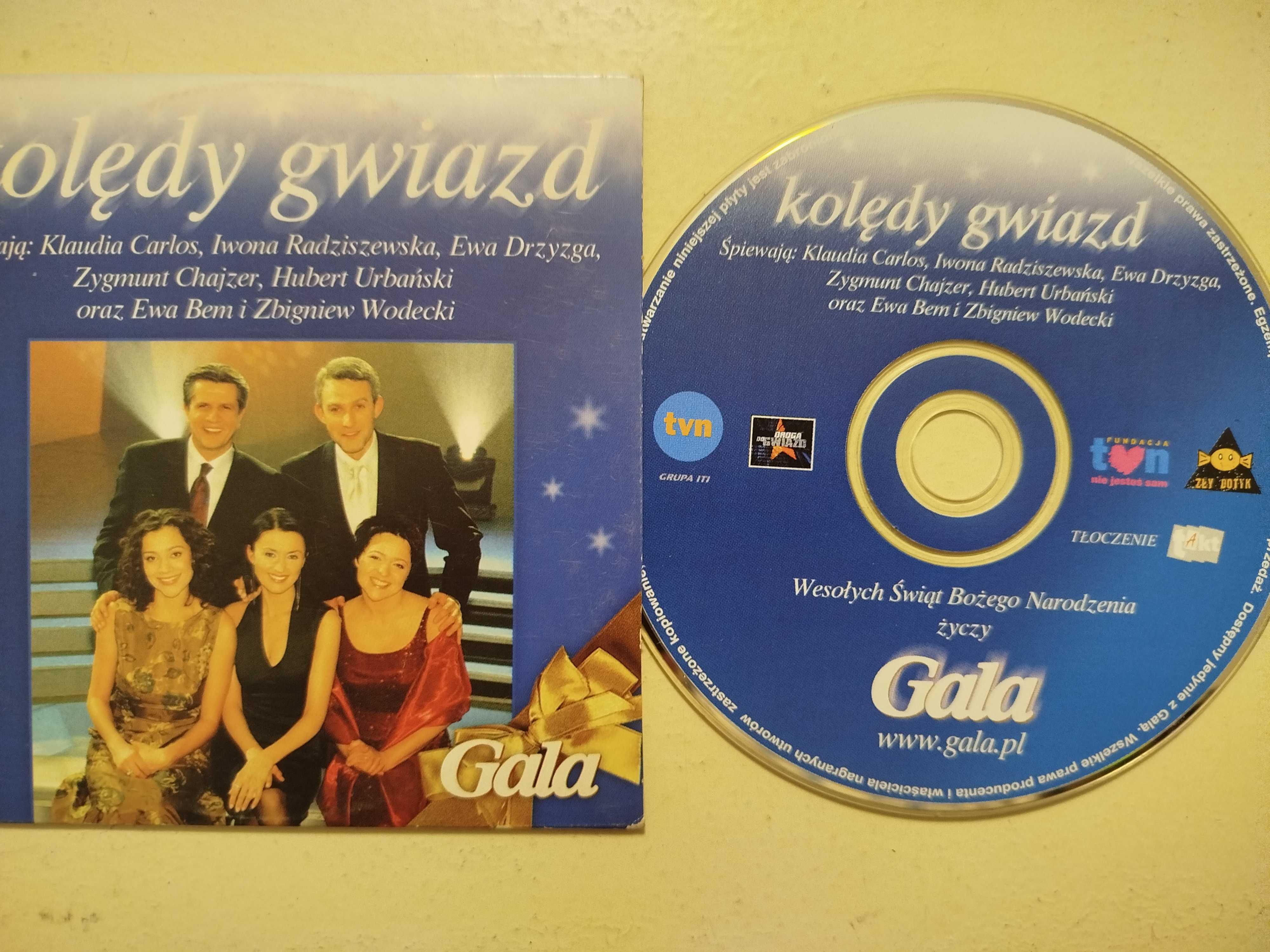 Kolędy Gwiazd Bem Wodecki Urbański Chajzer Drzyzga koperta