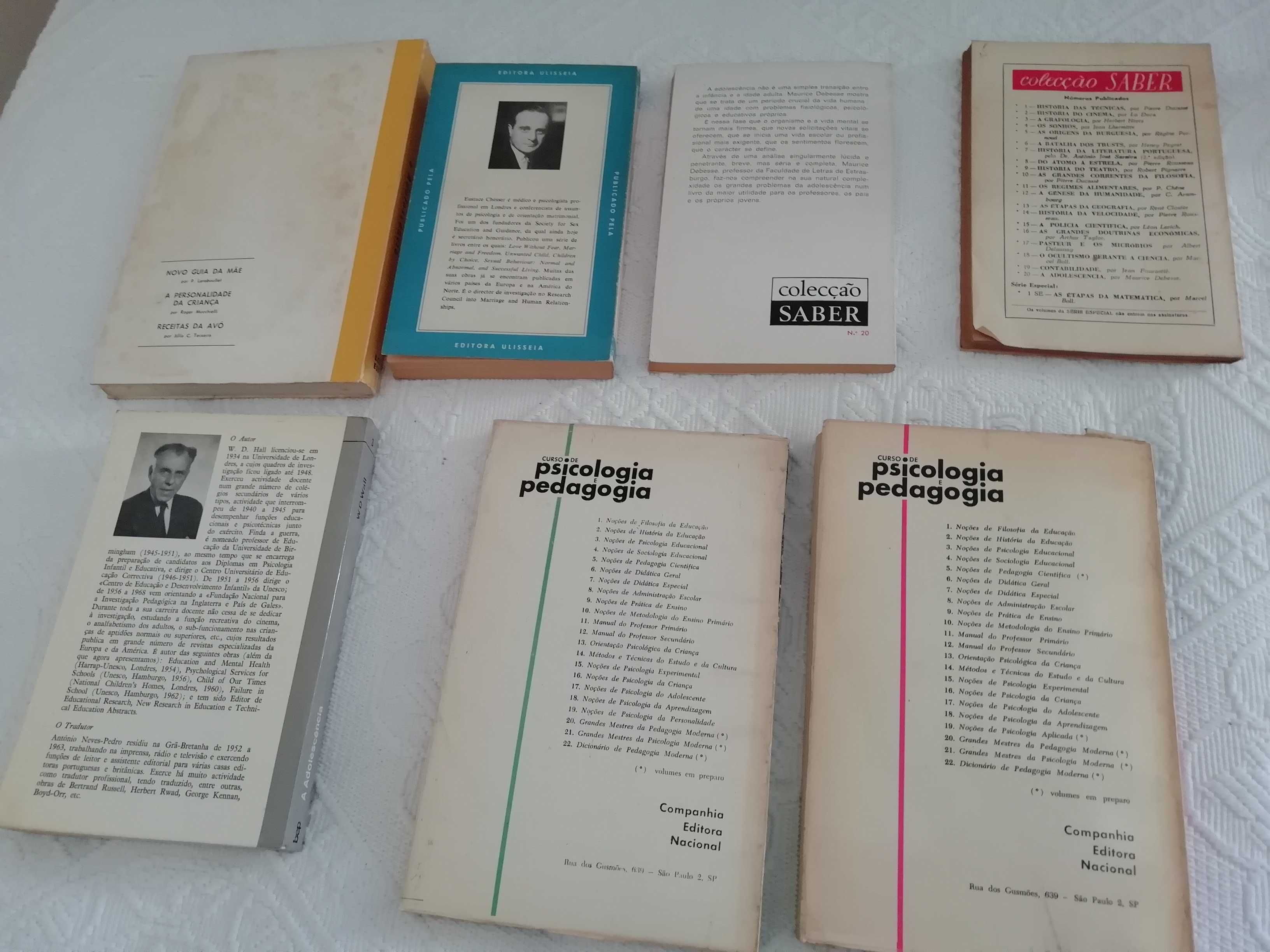 livros sobre a Adolescência - Pedagogia e vida - x7