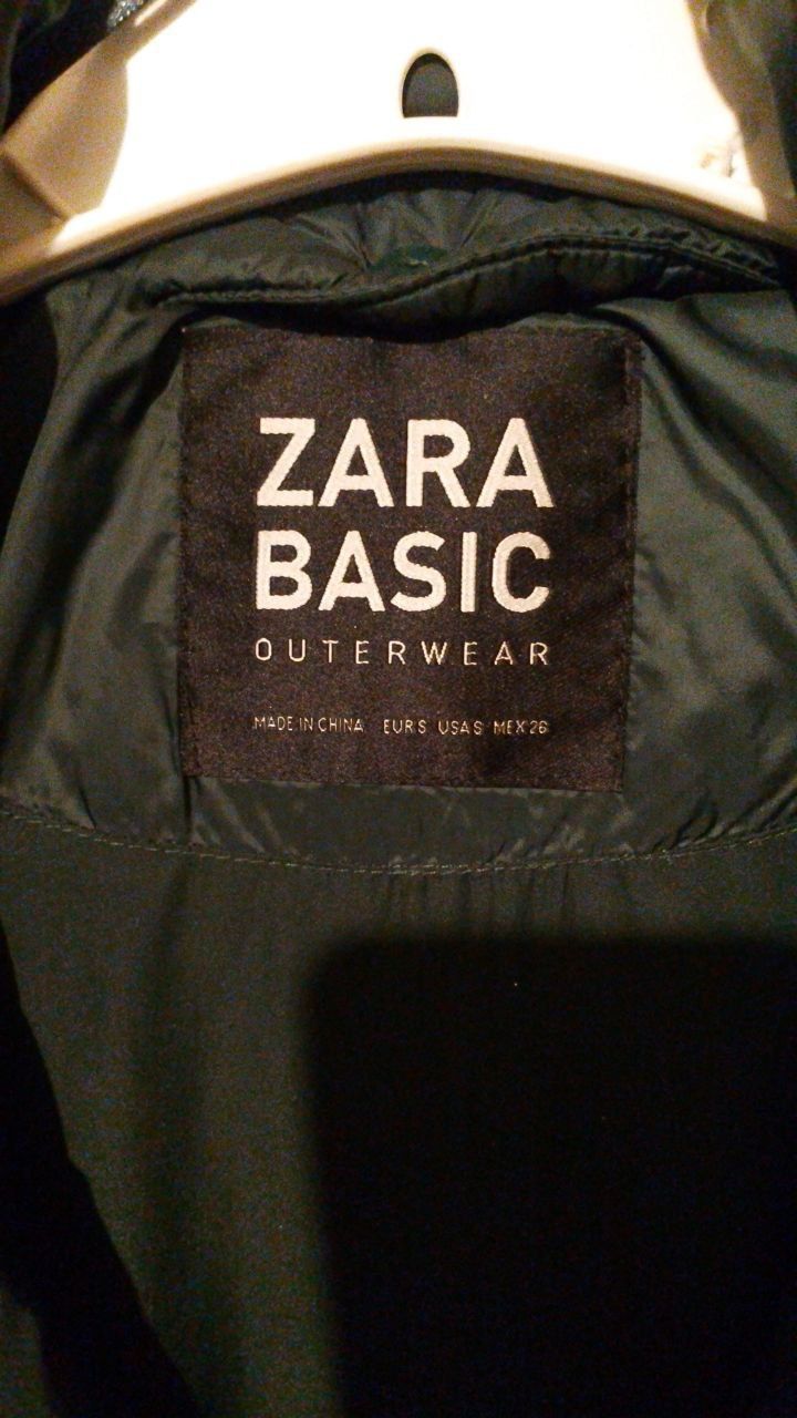 Пуховик женский Zara