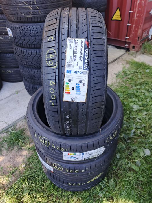 (C) Nowe opony letnie 225/35/19 Yokohama 4 sztuki 24r