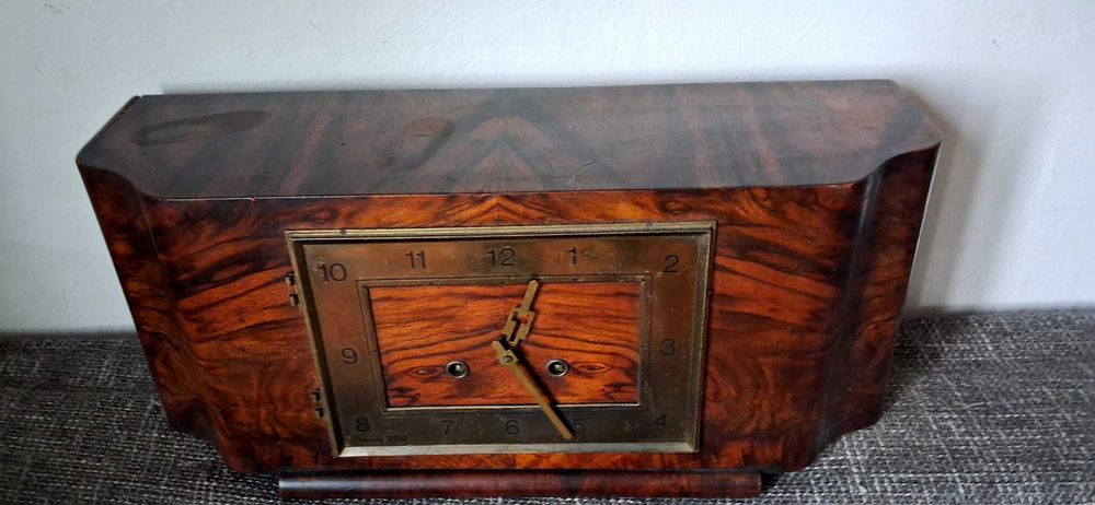 Zegar kominkowy art deco