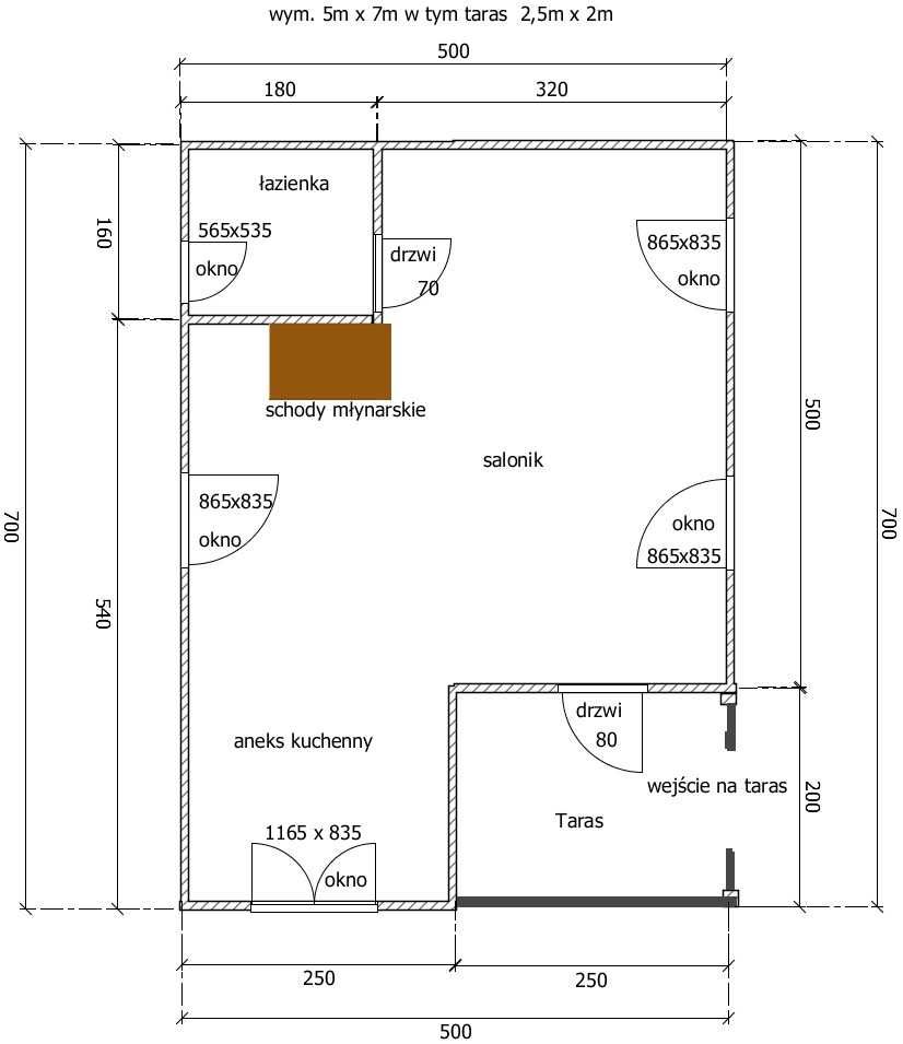 domek ogrodowy,letniskowy,drewniany, szkieletowy, poddasze, 35m2,domek