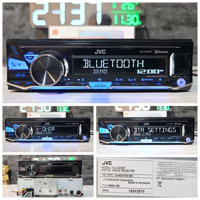 Проц(DSP) JVC kd-sr, X, T,серії /Bluetooth