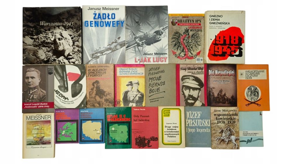 22x Historia Polska Piłsudski Żołnierze Wyklęci Meissner Wspomnienia