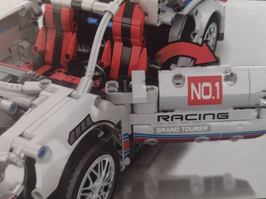 Klocki Technique Racing Car wyścigówka 1228el Lego Prezent