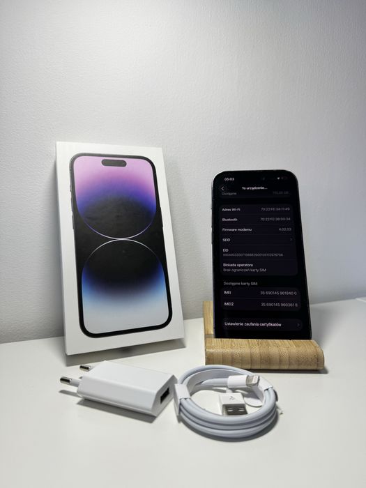 iPhone 14 Pro - Stan Idealny + GRATIS!