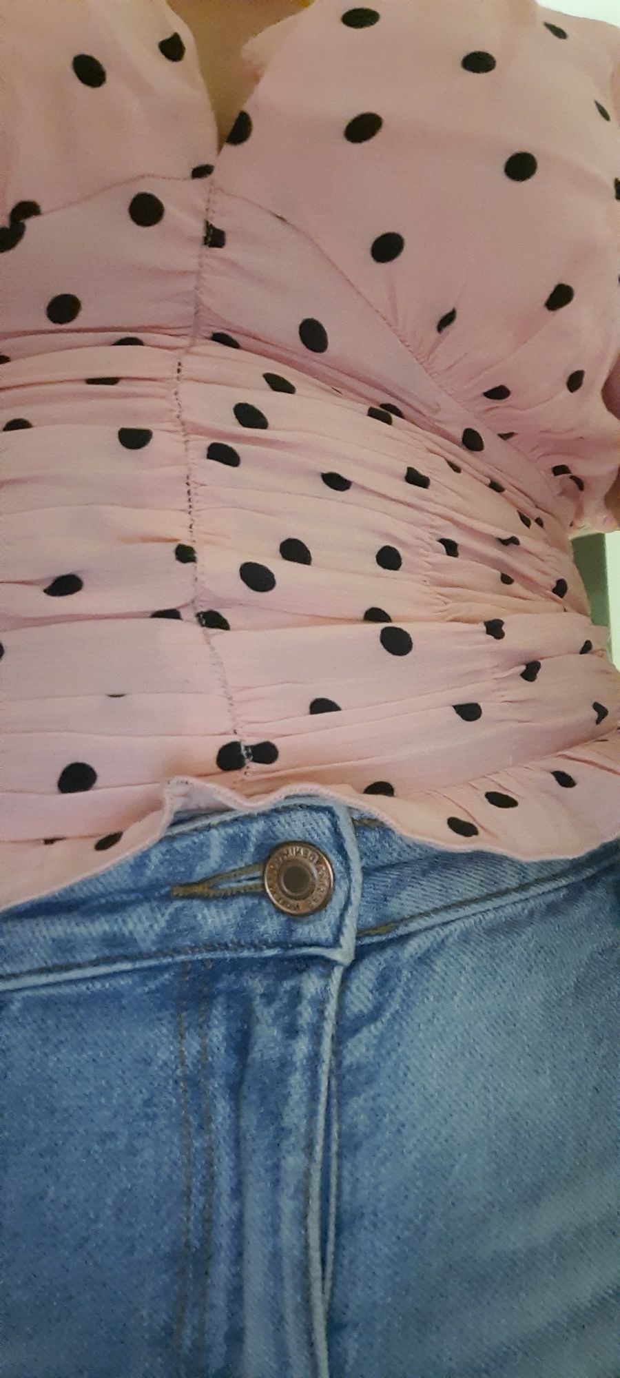 Blusa stradivarius rosa tamanho L