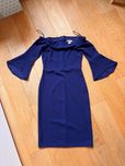 Sukienka H&M XS S chabrowa 36 34