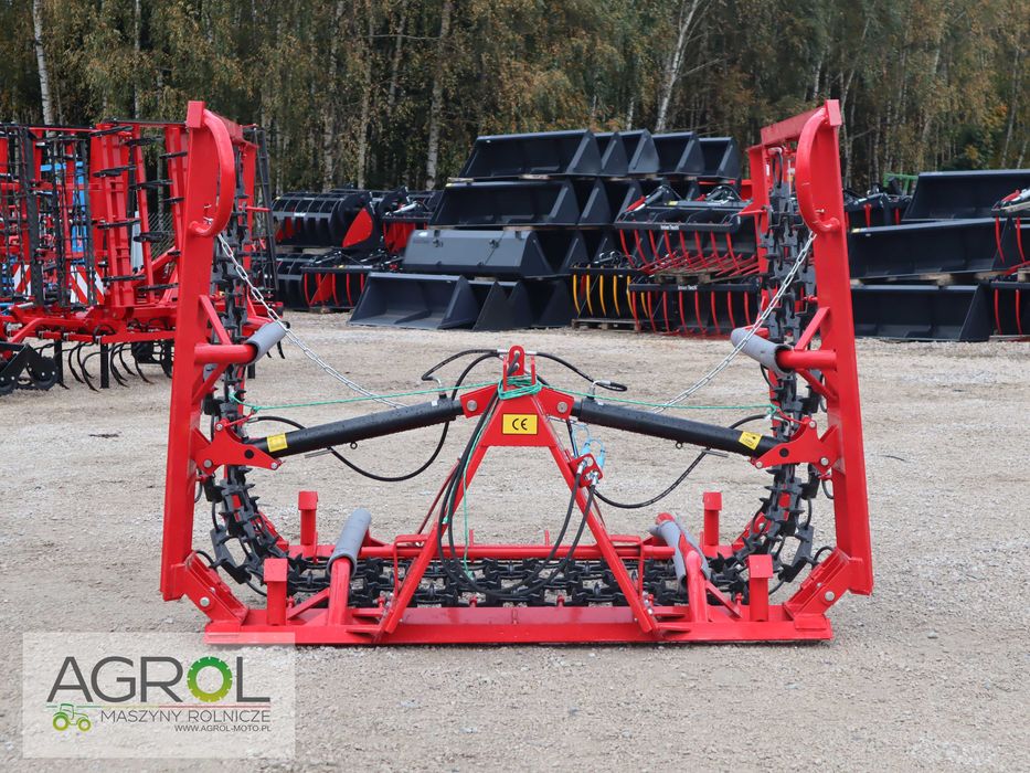 Włóka łąkowa – polowa Agro-Factory 4 5 6 8m Inter Tech Metal Technik