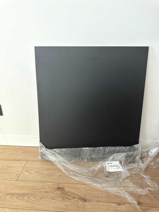 черная HPL плита Egger U999 ST76 (остаток 65x73)