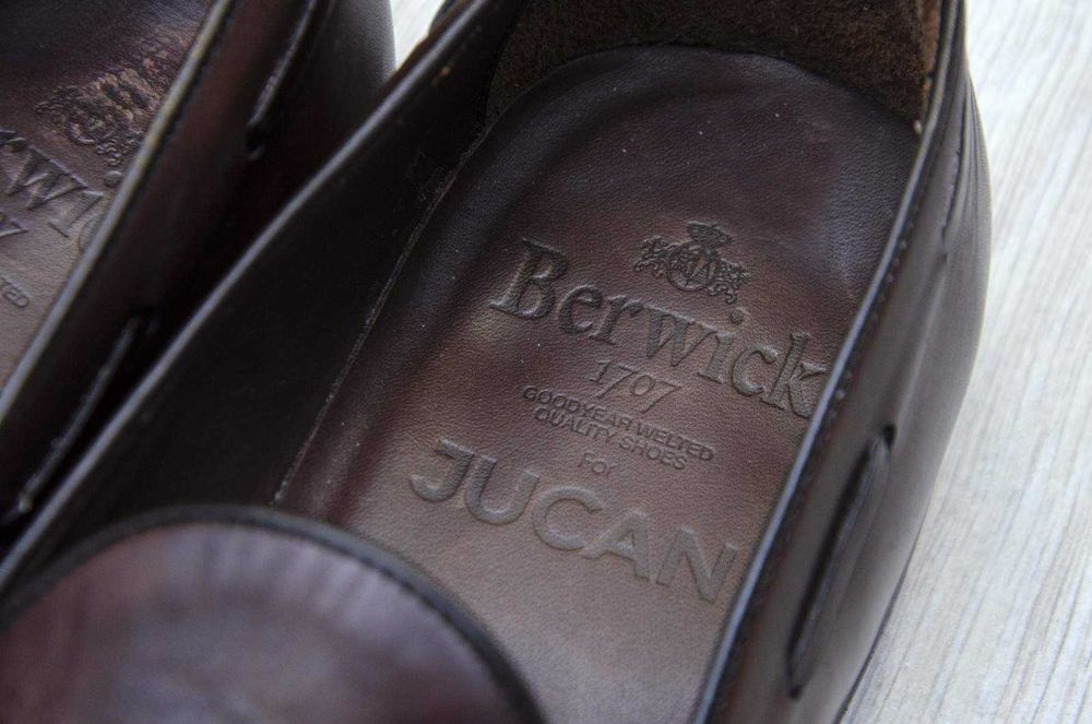 Лофери Berwick 8491-KP10 Cordovan Red Brown. Устілка 27,5 см