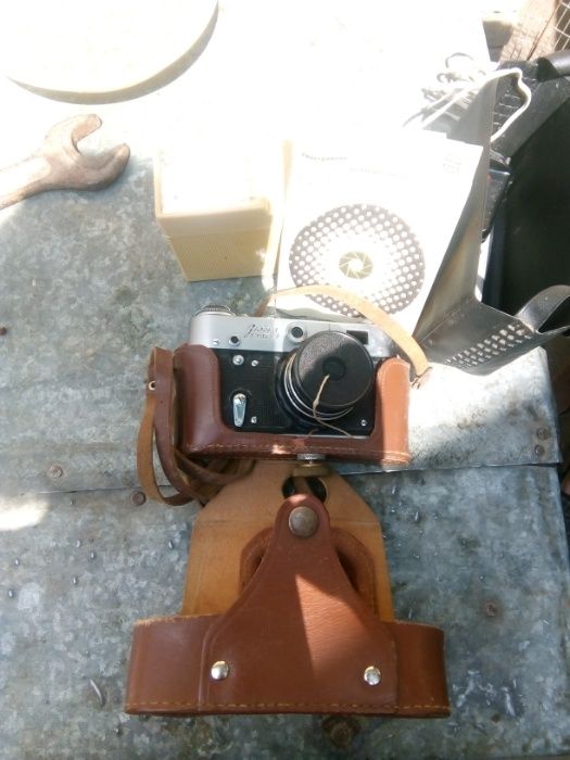 Фотоаппарат ФЭД 3 с фотовспышкой