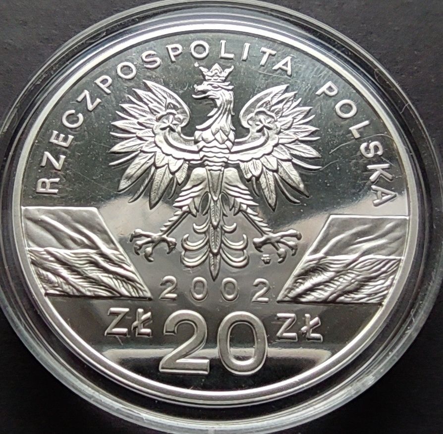 20 zł 2002 Żółw Błotny