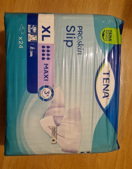 Tena pieluchomajtki XL maxi nowe