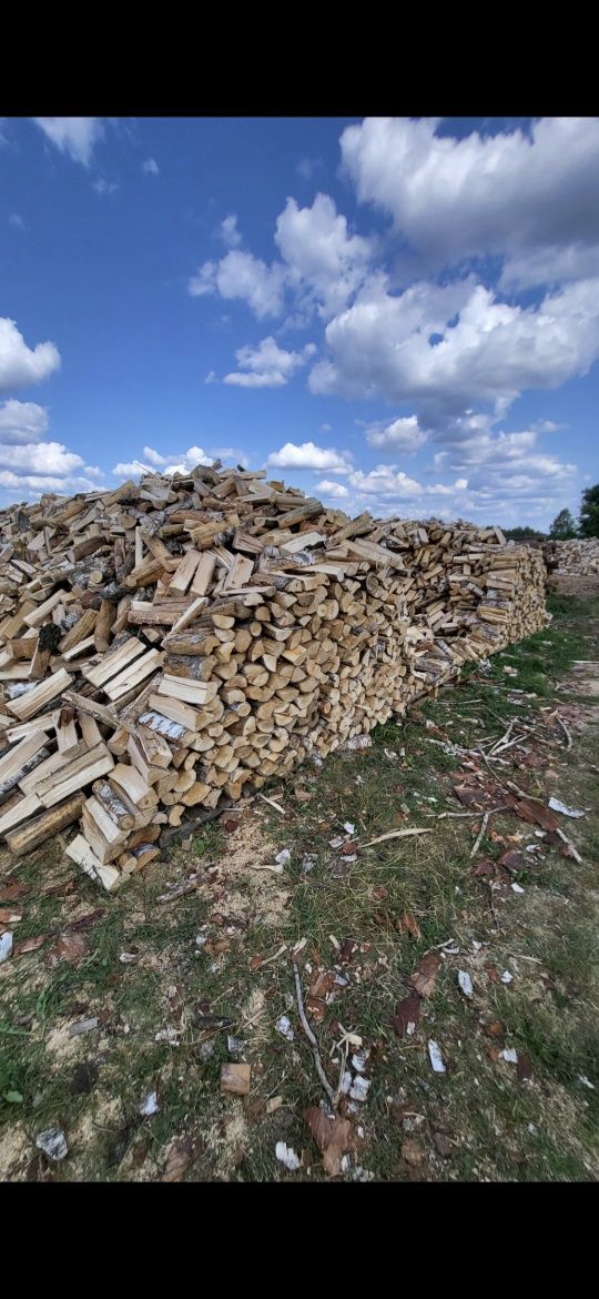 ATRAKCYJNE CENY! SUCHE Drewno kominkowe opałowe brzoza dąb grab buk