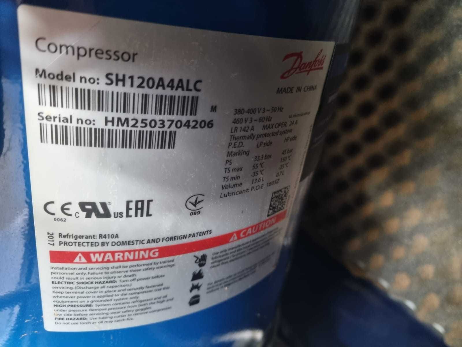 Sprężarka Danfoss SH120A4ALC,