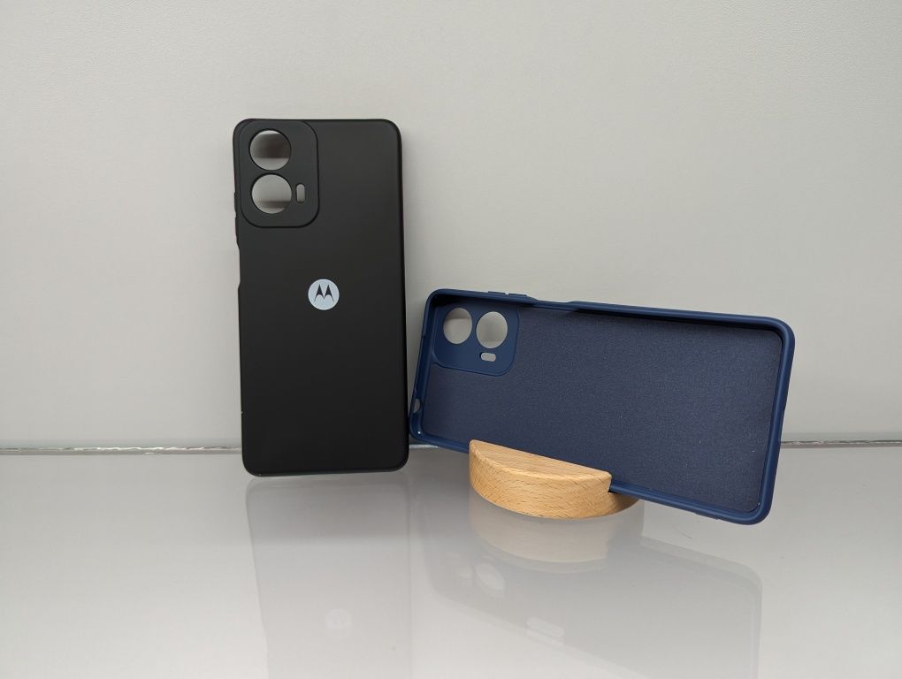 Противоударный чехол Motorola G24/G04 мікрофібра Софт Тач чохол