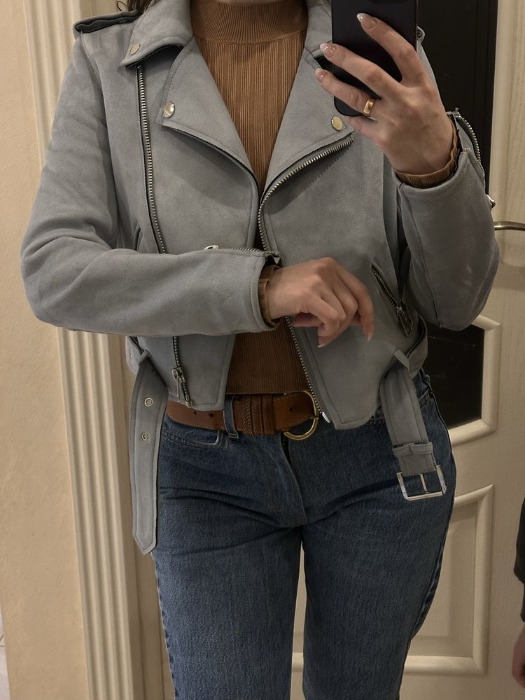 Куртка zara косуха xs/s