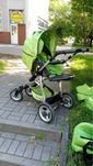 Wózek dziecięcy Mini-Mo 3w1 – zielony