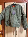 Військова Куртка/бомбер  MFH MA-1 US Flight Jacket - Olive