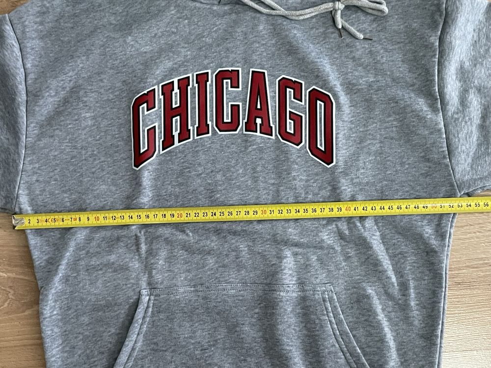 Bluza męska Chicago  szara rozmiar L