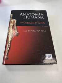 Vendo “Anatomia Humana do Coração e Vasos” de Pina, como novo