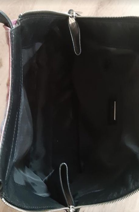 Сумка шопер кожанная