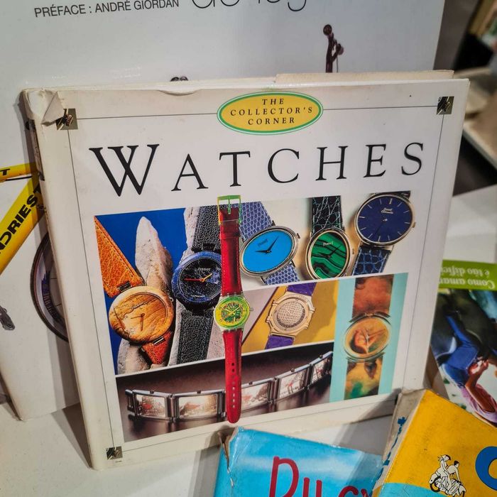Livro “Watches” – The Collector’s Corner (Octopus Books, 1990s)
