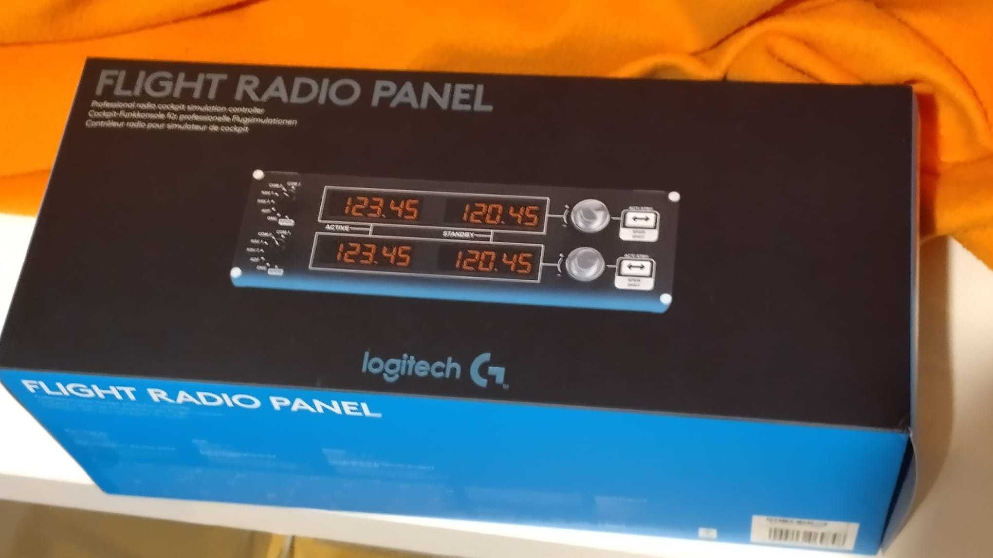 Logitech G Saitek Pro Flight Panel de Radio