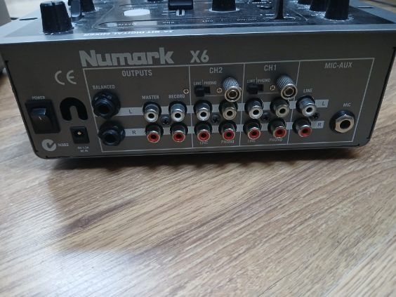 Mixer dj  crossfader cyfrowy Numark x6 + 2x Pioneer CDJ 200