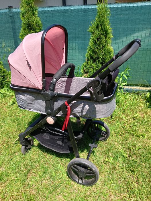 Wózek 3w1 spacerówka i gondola Kinderkraft Juli